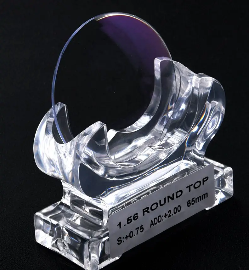 High Quality Bifocal 1.56 Round Top Rt/ft Photogrey Photochromic HMC Optical Eyeglasses Lens