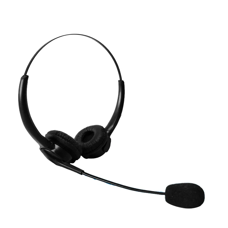
Usb Type-C Over Ear Headphone Headset With Microphone For Call Center Computer PC 