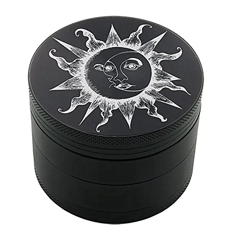 Высококачественная новая Золотая мельница для сорняков из цинкового сплава с логотипом на заказ, уникальные мельницы для сорняков