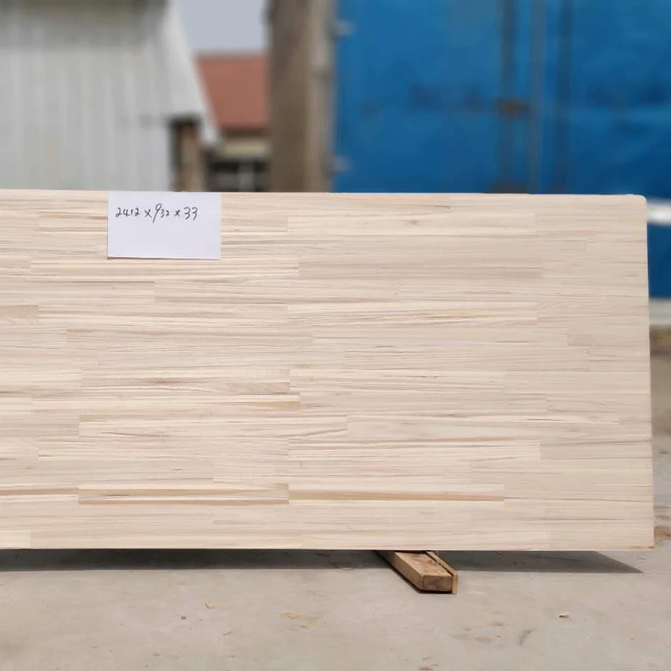 Wooden door core board paulownia finger joint board