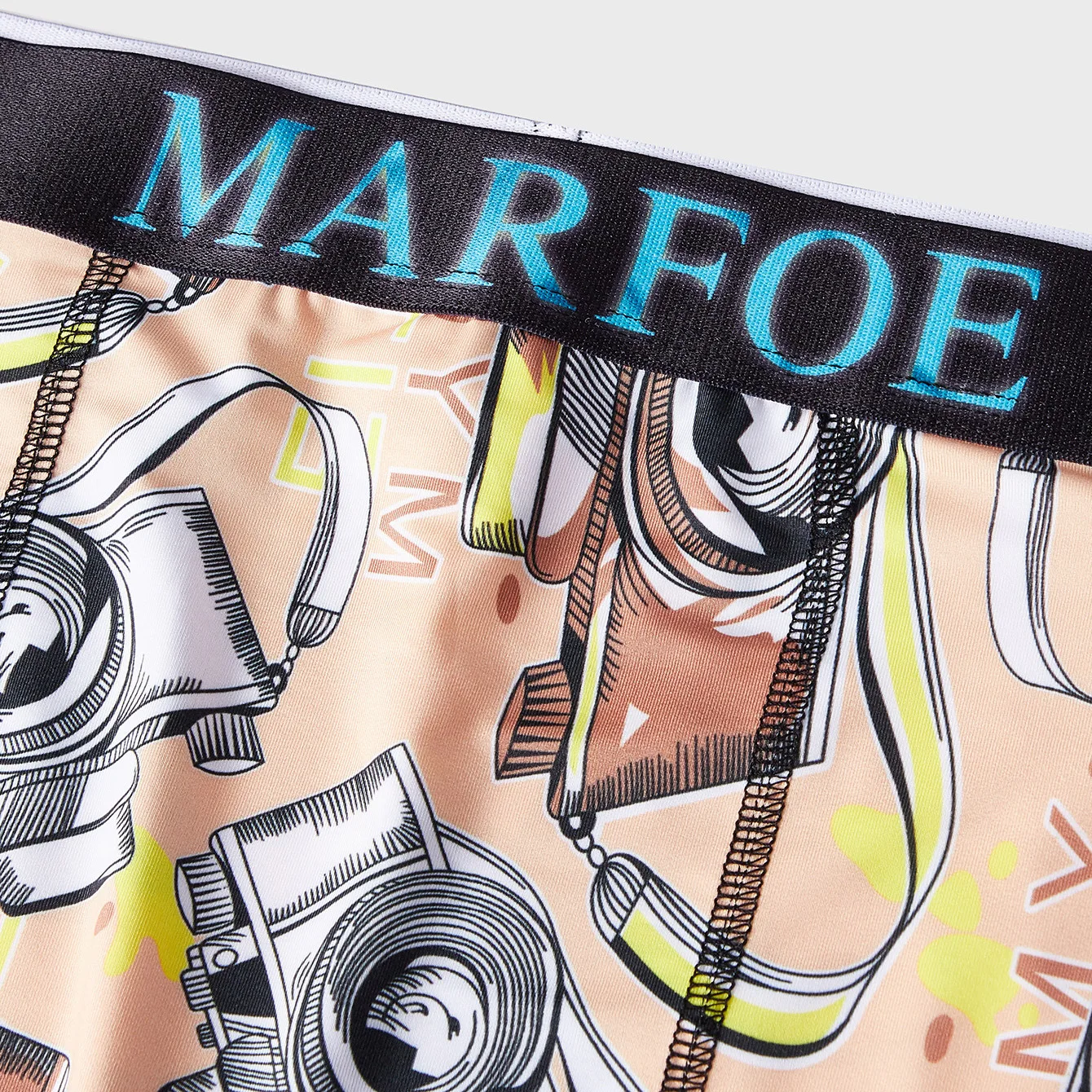 New arrival Custom Logo High quality sublimation swimwear men compression shorts beach shorts