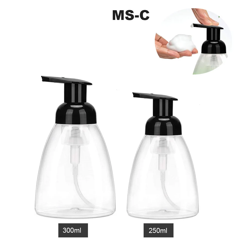 Пустые пластиковые 50 мл 4 oz различные пена для умывания лица насос распределителя мыла очищающее средство бутылочки со спреем мыльной пены бутылки