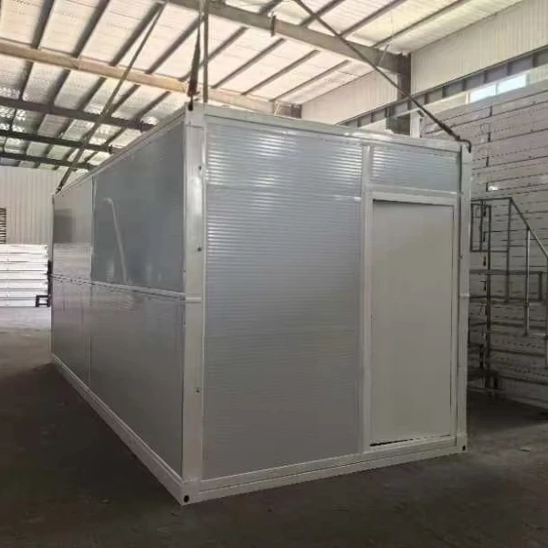 Super Modular Prefab Container House Mobile Expandable with Foldable Design Workshops Warehouses Made Sandwich Panel Material
