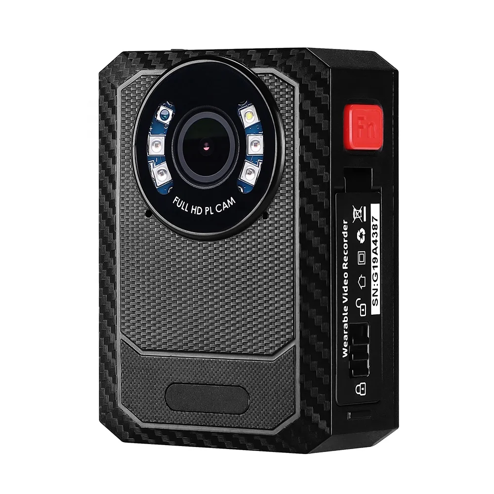 4G Live Streaming Security Recorders Wearable Body Worn Camera for Video and Audio Recording
