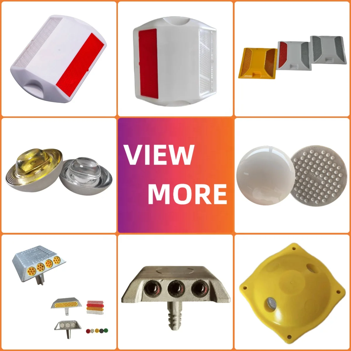 6 screws solar studs