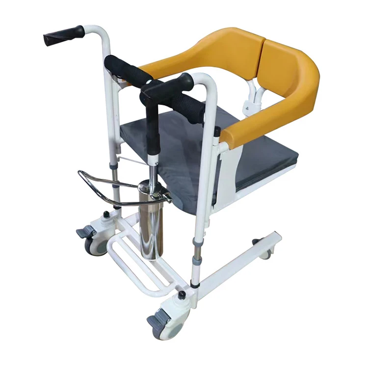 lift patient transfer hydraulic chair elderly toilet commode patient transfer lift chair patient transfer chair