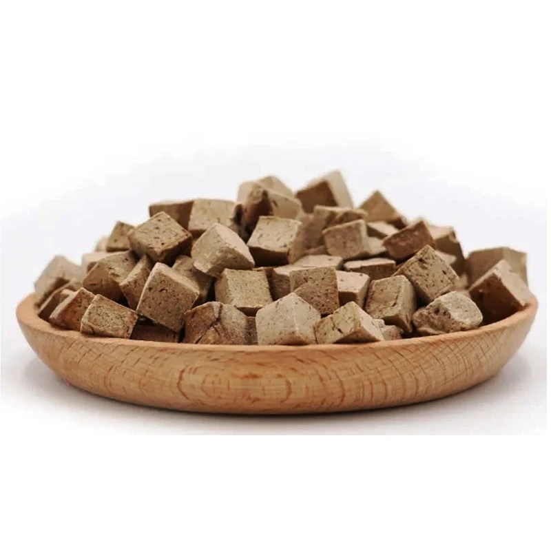 Natural Dog Treats Food Freeze Dried Beef Liver Freeze Dried Meat Dog Treats Private Label Snack For Dogs Cats