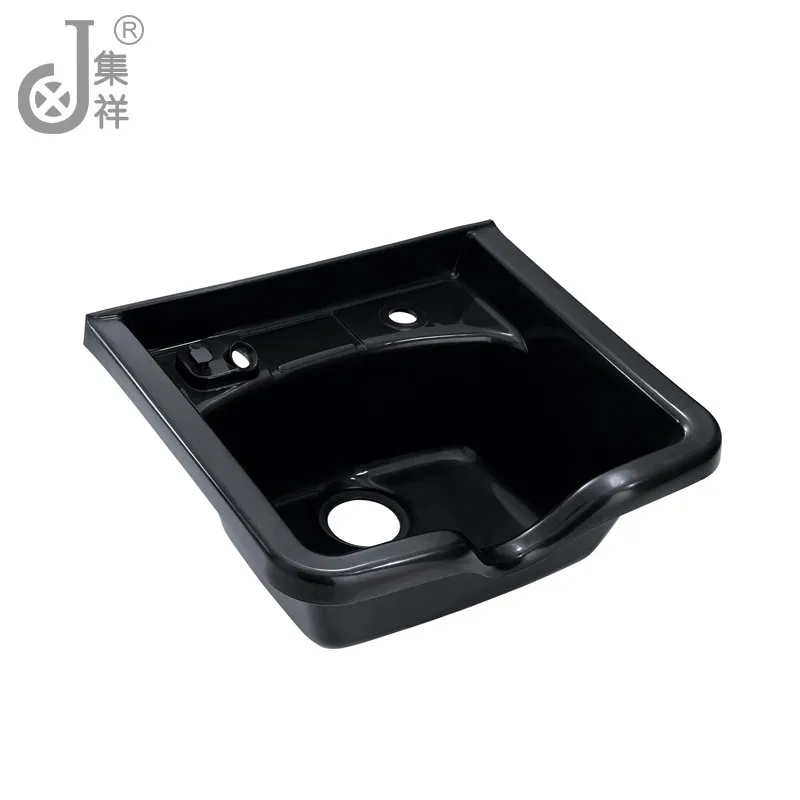 Barbershop Furniture Hairdressing Shampoo Bowl Shampoo Basin Beauty Salon Furniture Color Plastic Contemporary Black 10pcs 0802