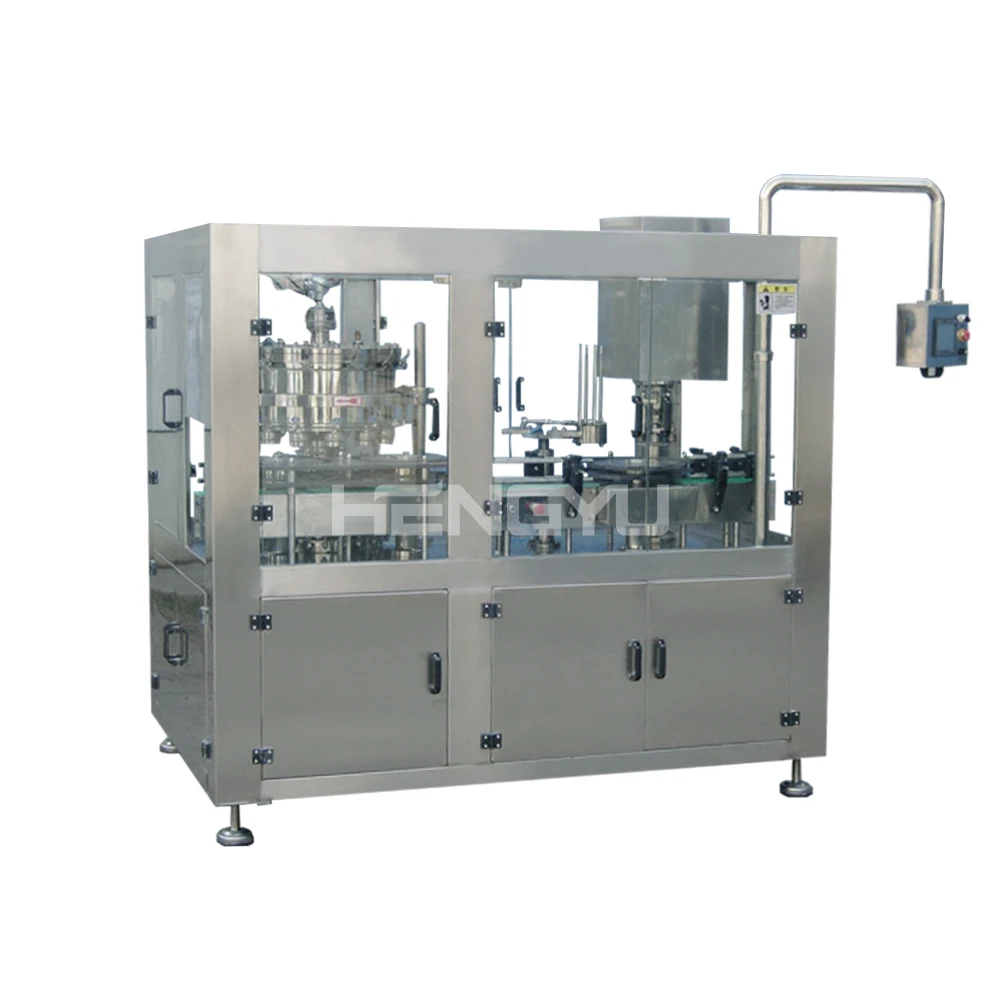 Automatic beer aluminum can filling production line for tinplate can filling machine
