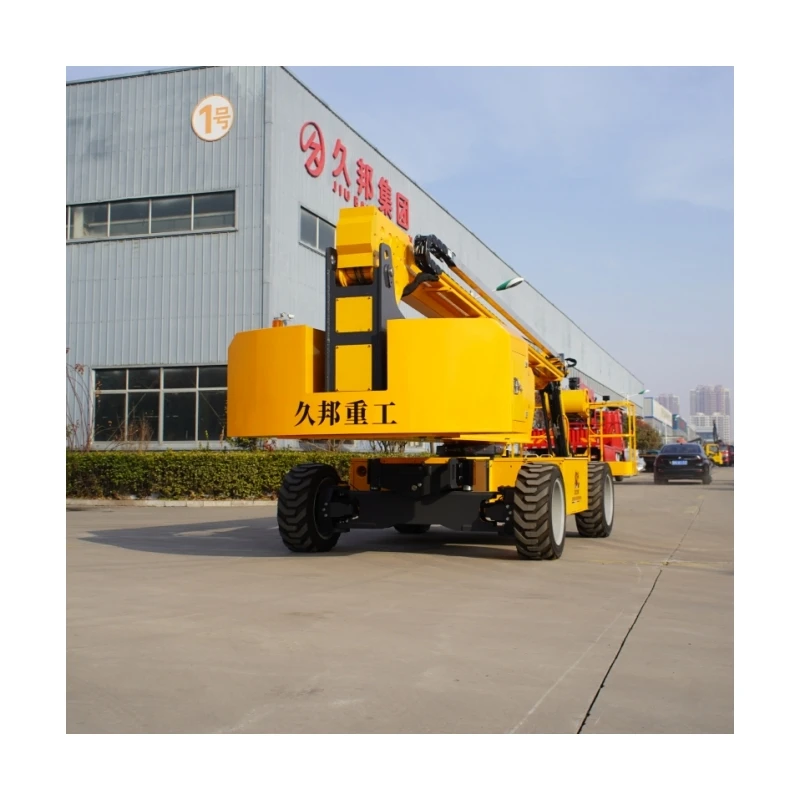 12-25M Boom Lift Hydraulic Diesel-Electric Articulated Self-Propelled Aerial Work Platform Meets Ce Iso Standards