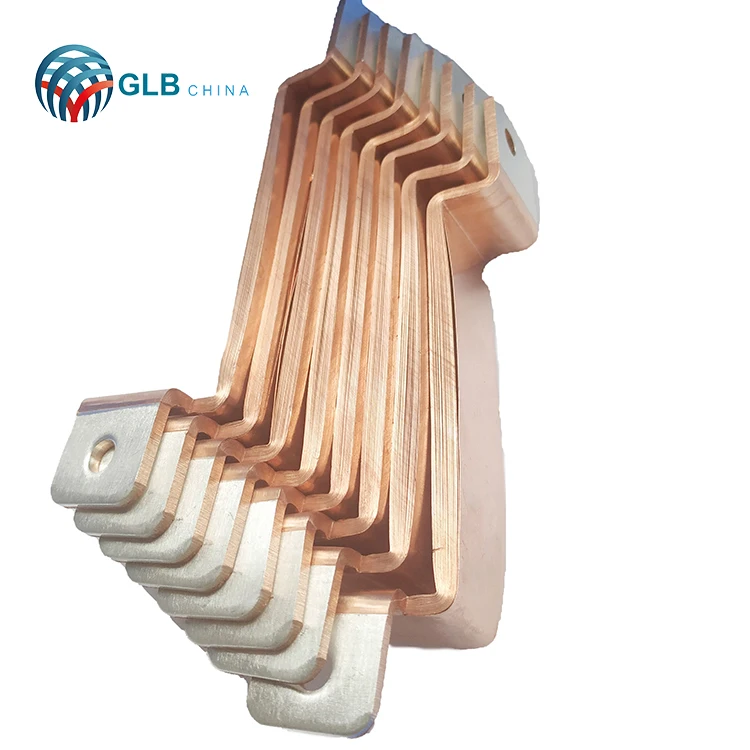 terminal block Tinned copper busbar braided flexible busbar for transformer