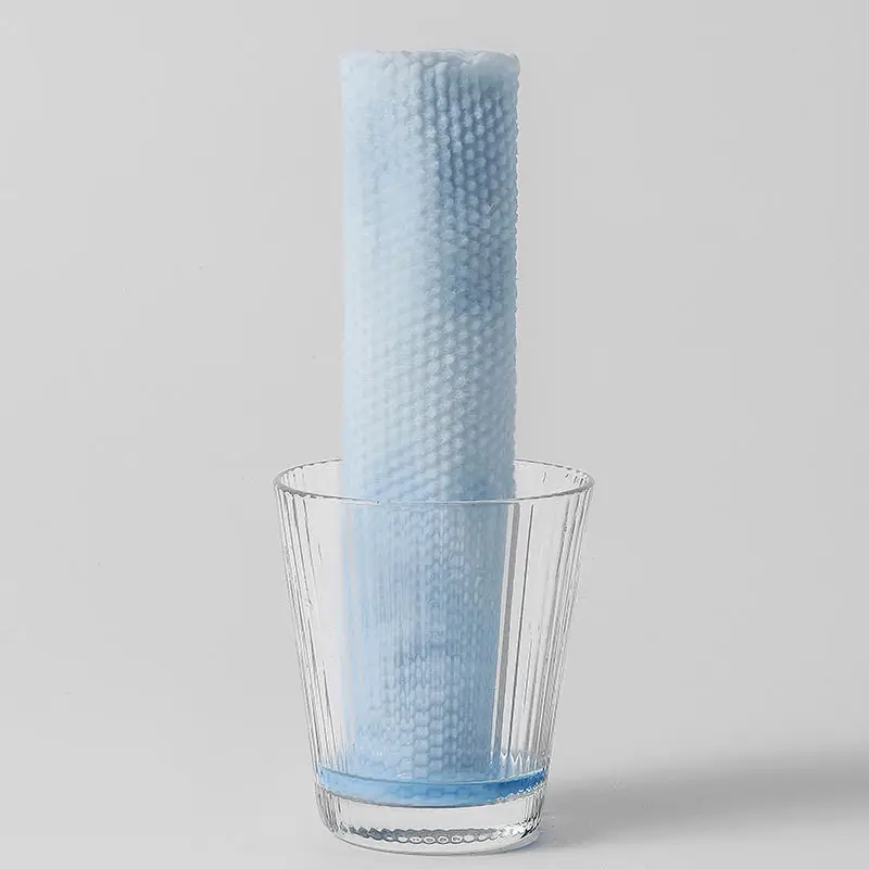 40gsm breathable embossed disposable towel nonwoven fabric for wet wipes viscos cotton spunlace non woven fabric