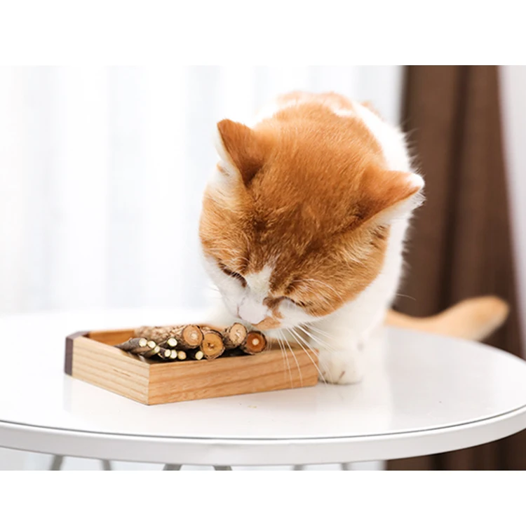 Factory Supply Cat Chew Toy Natural Actinidia Polygama Silver Vine Matatabi Sticks