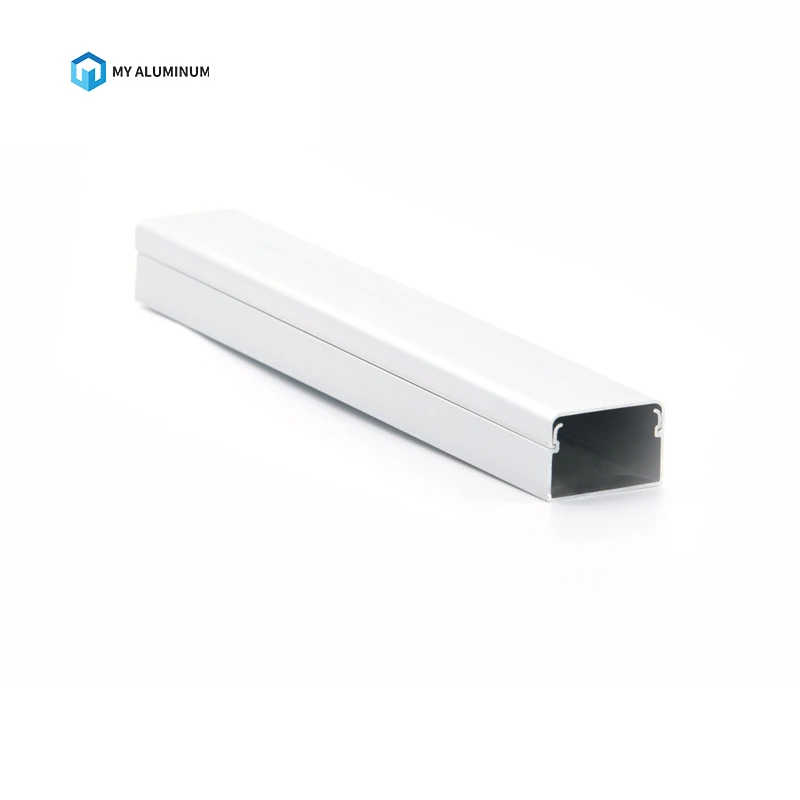  Outdoor Anti-aging Customized Size Flexible Waterproof PVC Cable Trunking rectangle channel