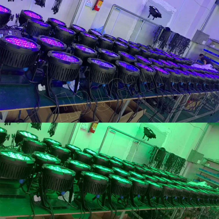 Professional 12X15W Rgbwa 5In1 Mixing Battery Wireless Outdoor Waterproof Ip65 Led Par Light