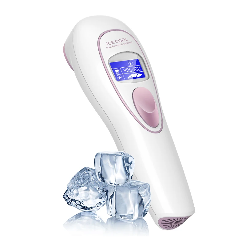 Home Use Beauty  Ice Cool 40W Flashes 5 Levels Ipl Diode Lamp Laser Hair Removal Machine