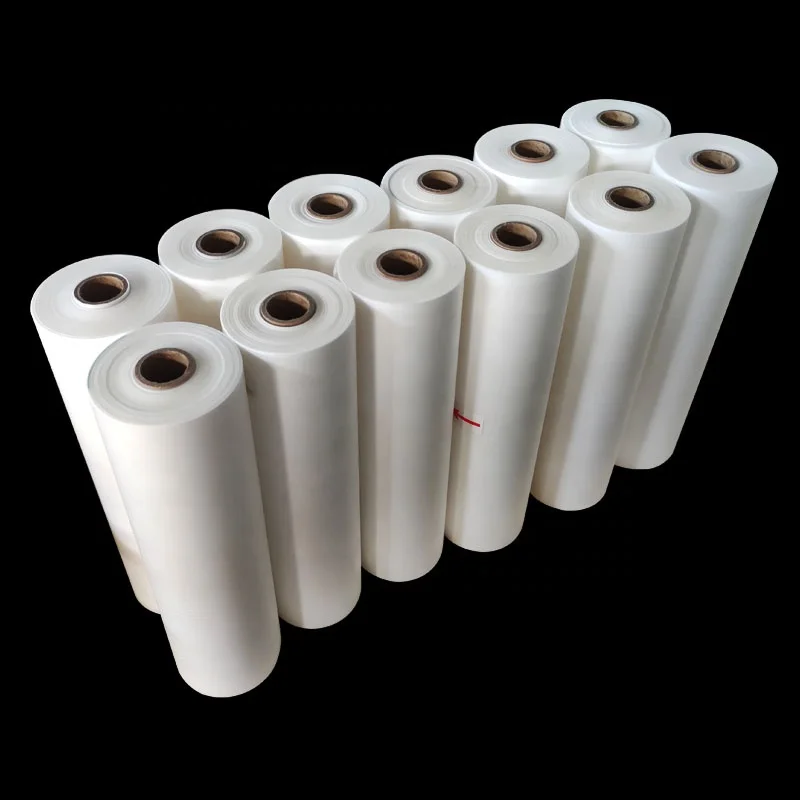 Super White Matte Finish Laminating Roll BOPP Matt Thermal Lamination Film Without Primer