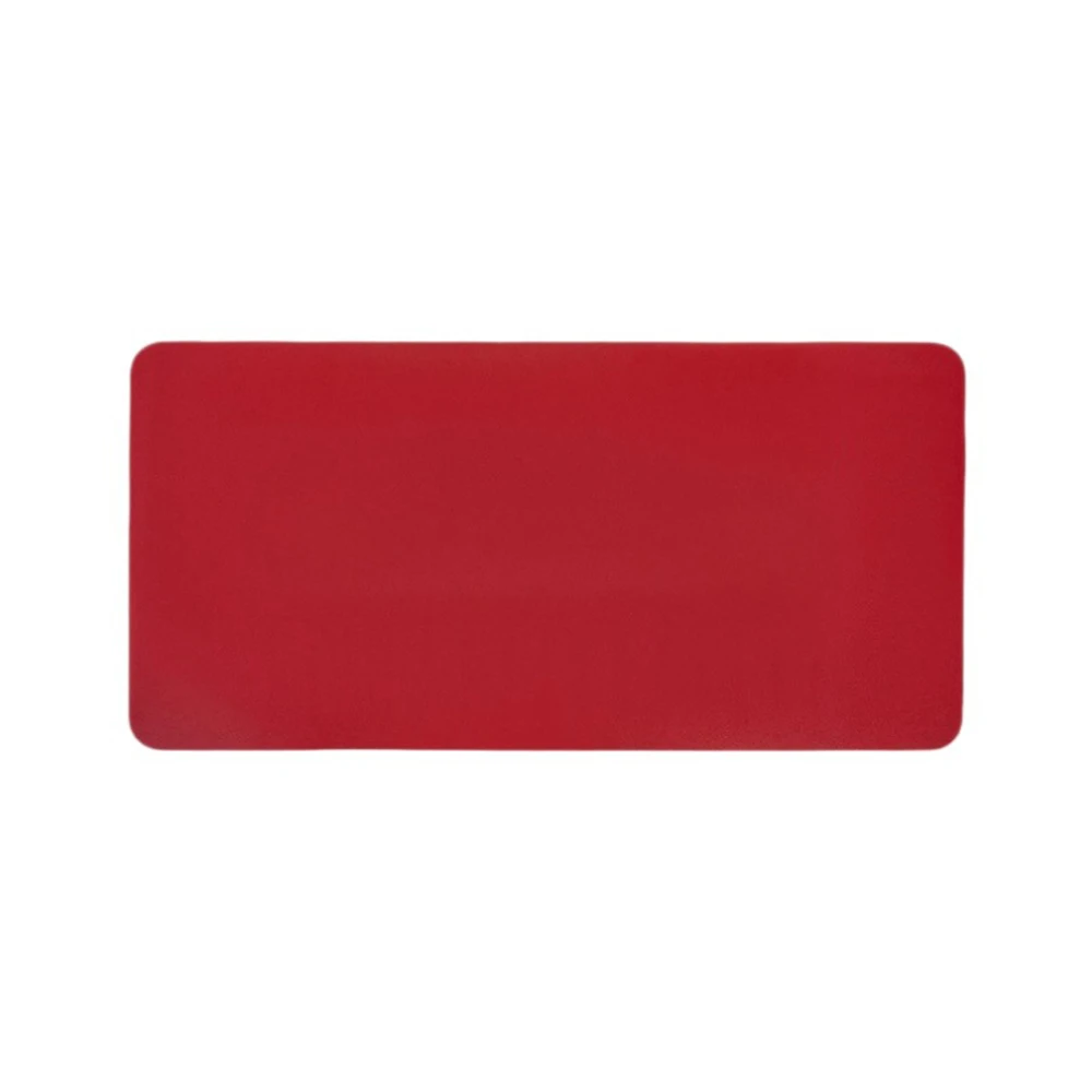 Simple office home durable double sided plush non slip waterproof PVC PU mat large desk pad non slip pu leather desk mouse pad