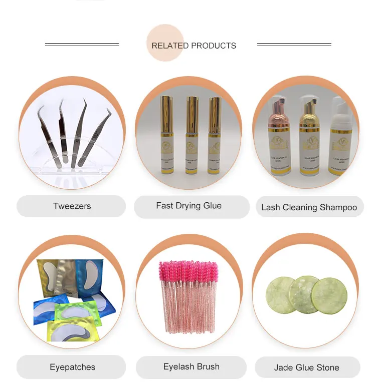 wholesale private label new starter learner self eyelash extension kit