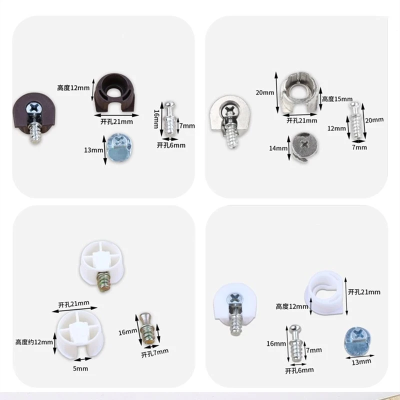 GH B01 Cam Lock Nuts for Furniture Panel Connecting Furniture Cabinet Connector
