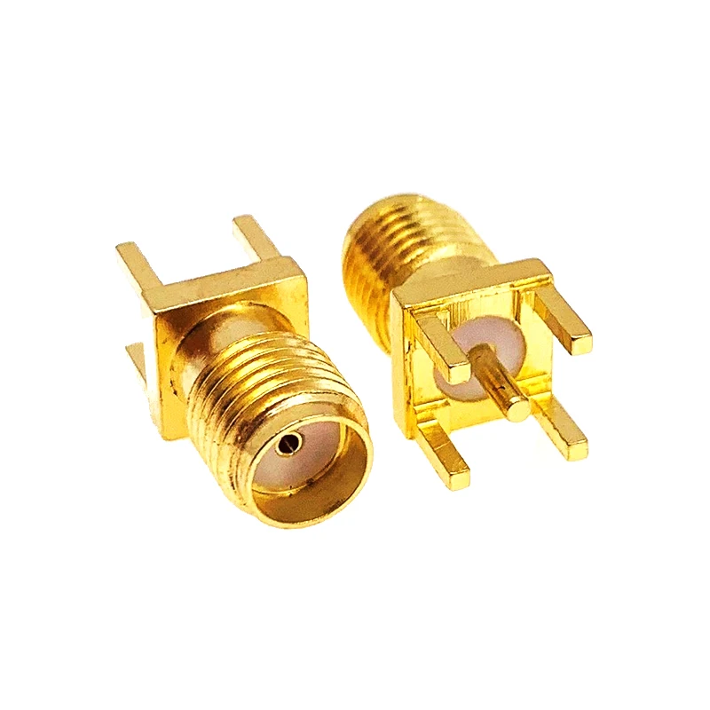 Factory direct RF coaxial connector SMA-KE RF coaxial SMA for PCB installation