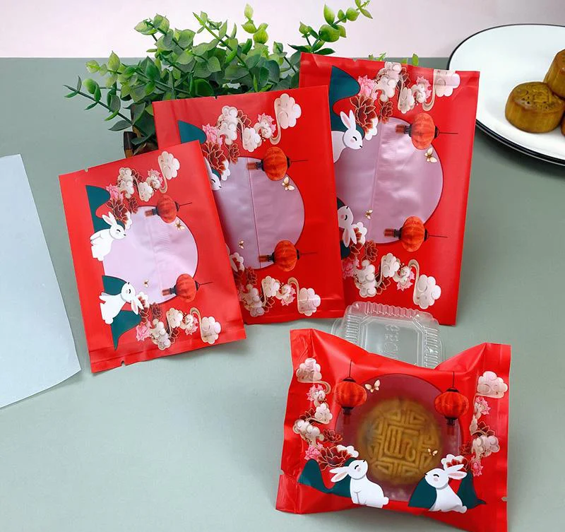 Custom Logo Option Small Mylar Plastic Bag with Back Seal for Snacks & Candy Packaging