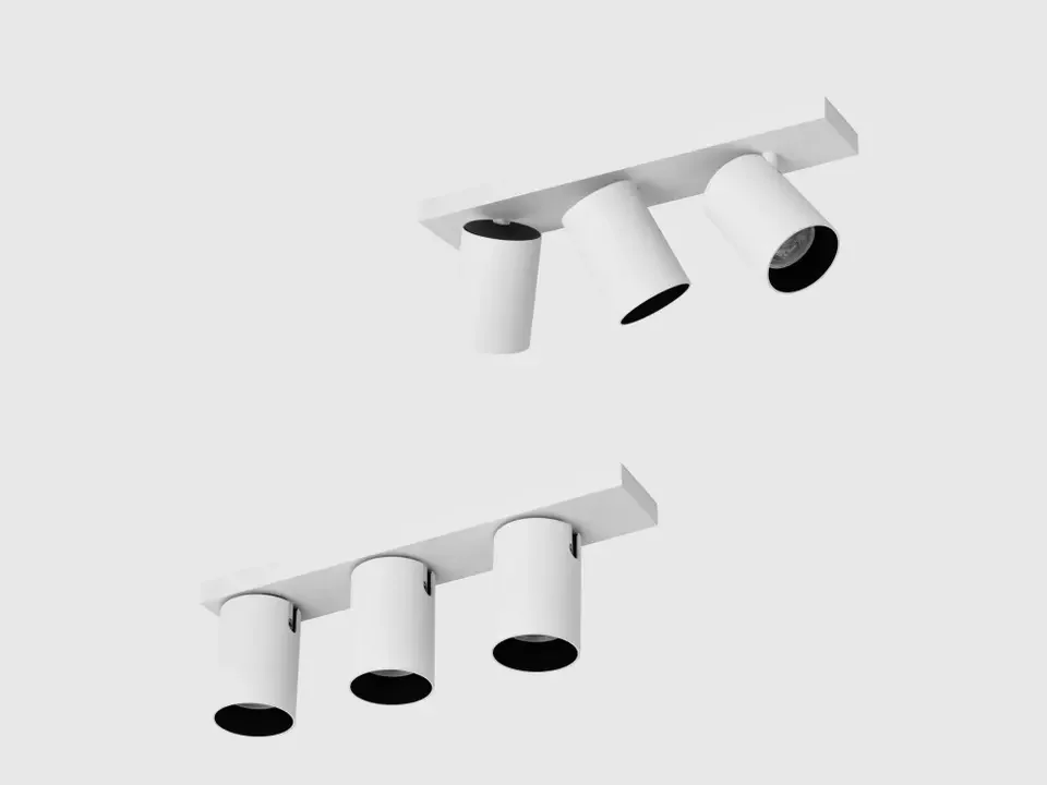 Architectural Rotate 10 Degree Beam Angle Ceiling Spotlights Anti Glare Magnetic Surface Mounted Led Spotlight