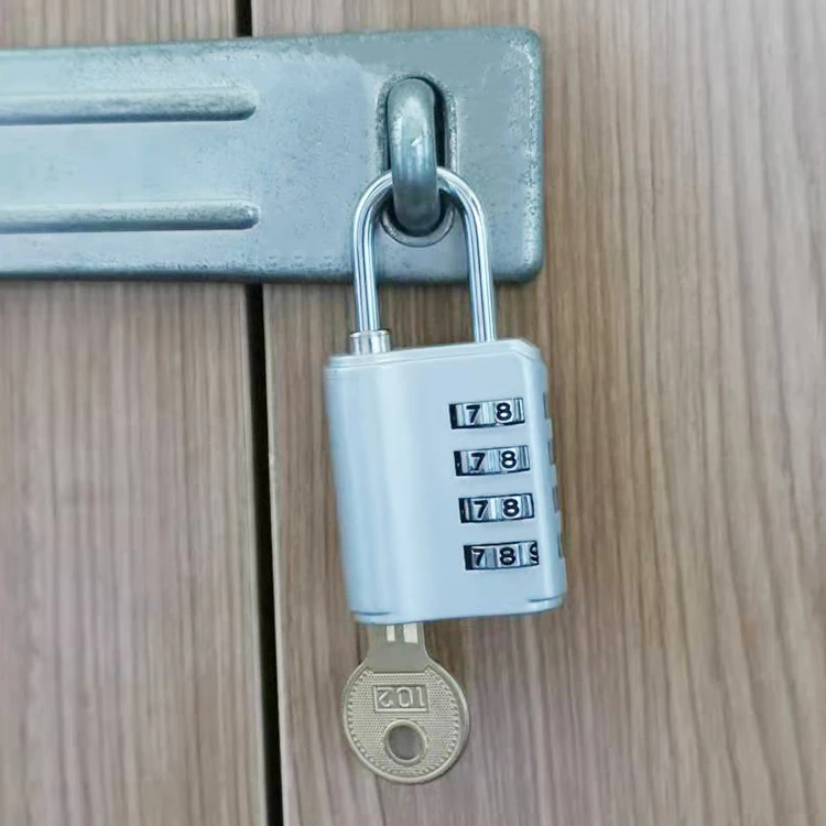 Combination Lock Set 4 Digit Padlock, Locker Lock, Combo LockGym Locker School Locker Employee Locker for Outdoor