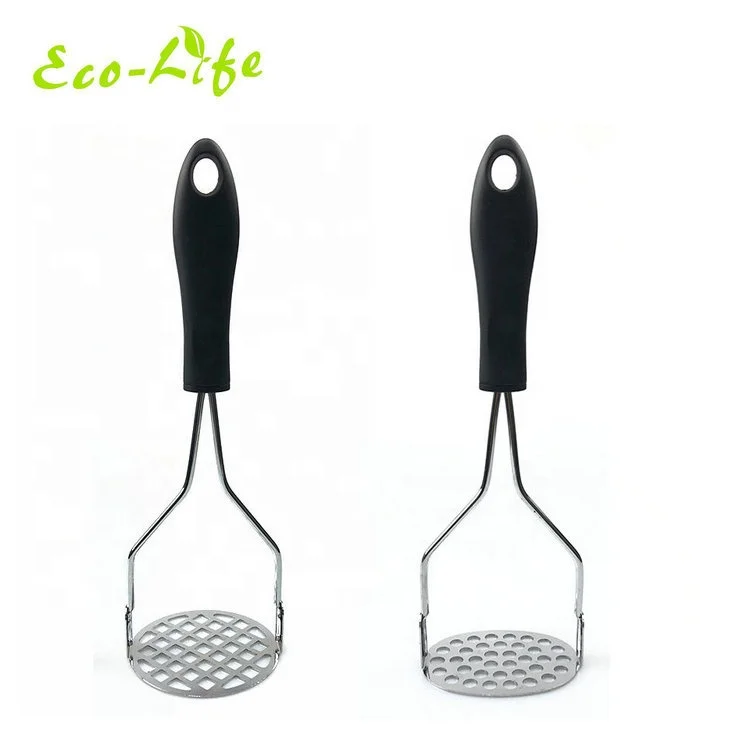Food Grade Kitchen Tools Stainless Steel Fruit Vegetable Ricer Potato Masher