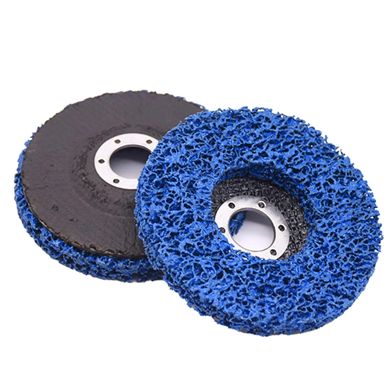 Blue color Strip and clean disc for polishing strip blue disc clean and strip disc with fiberglass backings