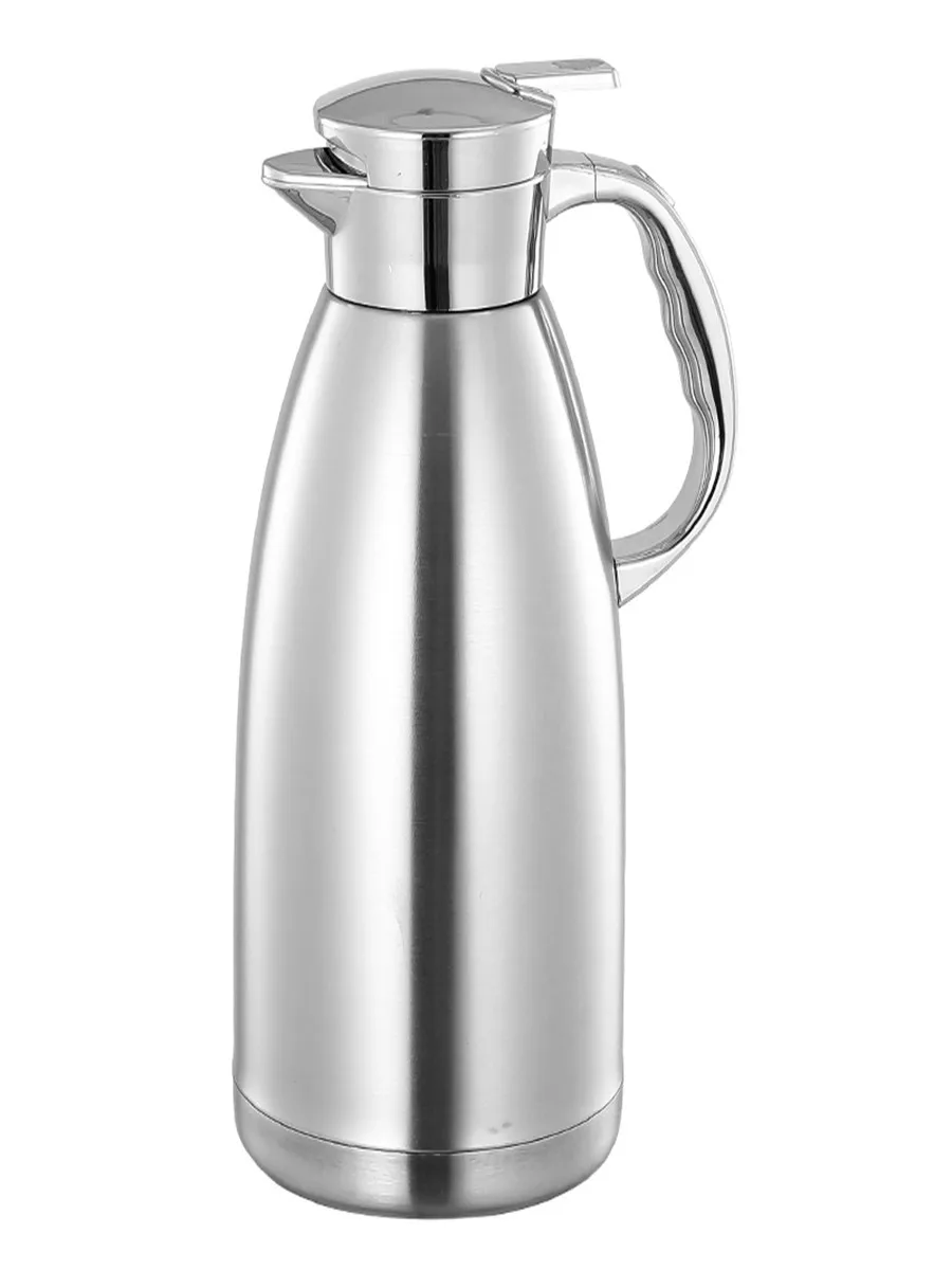 Double Walled Vacuum Mate Tea Thermos 2.3L  Stainless Steel Thermal Coffee Carafe Thermos Flask