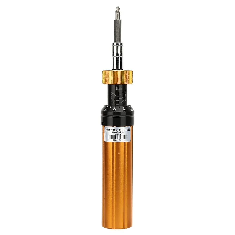 0.1-6N.m Professional Adjustable Preset Torque Screwdriver Set