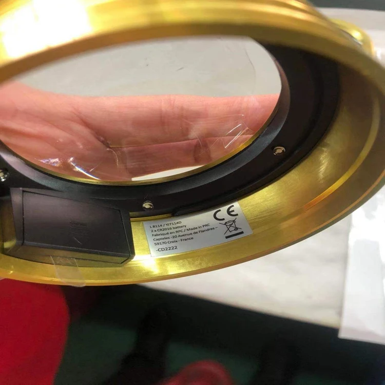 Wholesale Customized Good Quality Cheap Golden Magnifiers With Led Light