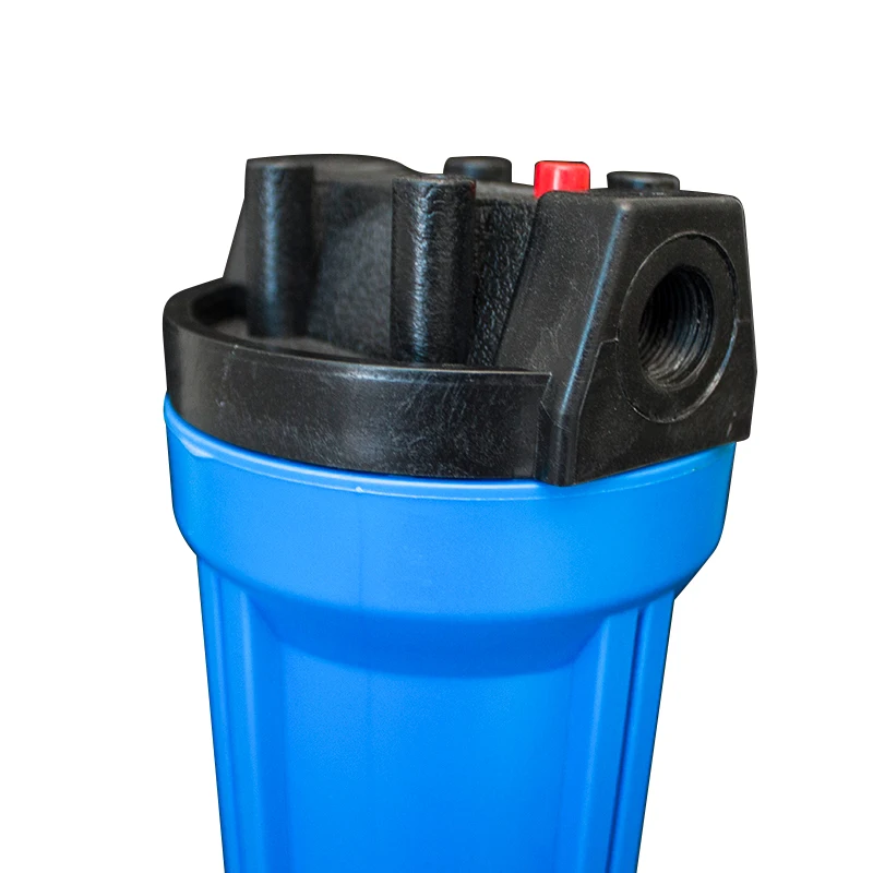 High Quality 20-Inch Blue Housing Water Pur Filter Movable Cartridge Manual & Electric Power Source for Hotels Outdoor Use