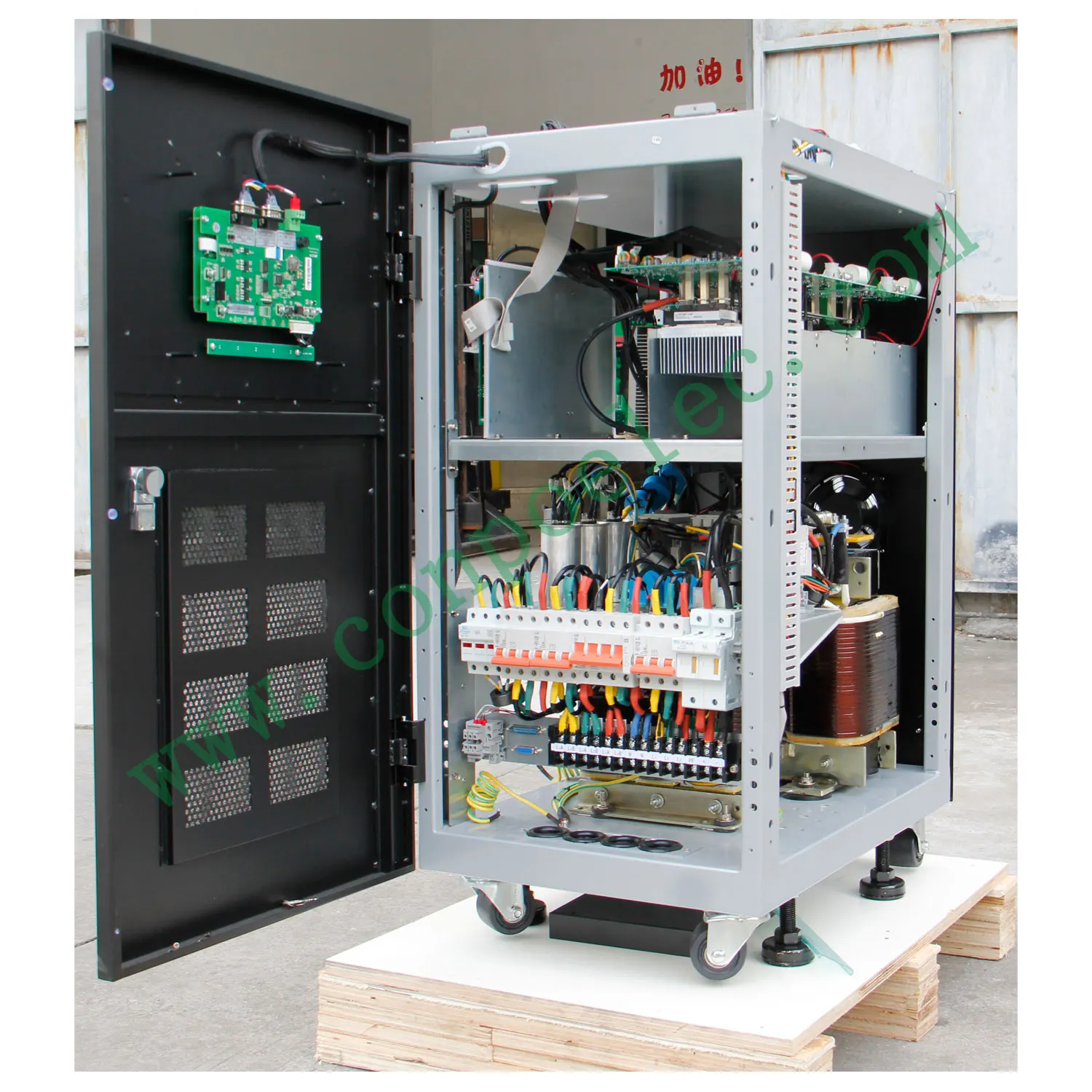 30KVA/24KW 3phase Online UPS backup power supply double conversion three phase Inverter backup autonomy 10,15,30,60mins