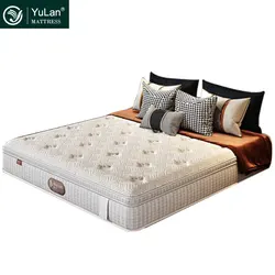 Luxury Comfortable Queen King Size Hybrid Independent Pocketed Spring Memory Foam Hotel Box Mattress