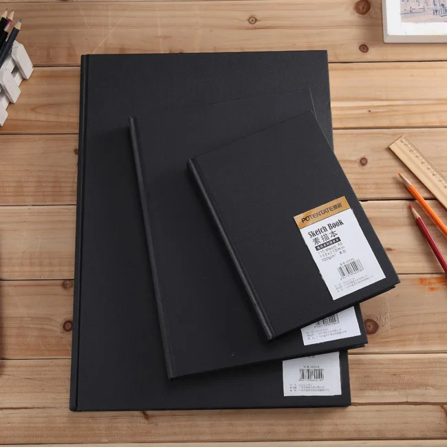 A6 Hardcover Sketchbooks for Drawing and Sketch Art supplies, 100gsm Acid Free Paper Potentate