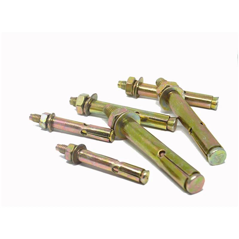GS Grade 10.9 Yellow/Blue Zinc Plated Wedge Anchor Bolt