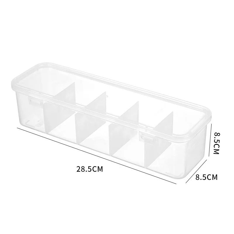 Plastic dustproof storage box Desktop data cable mobile phone charging cable Power cable storage bag
