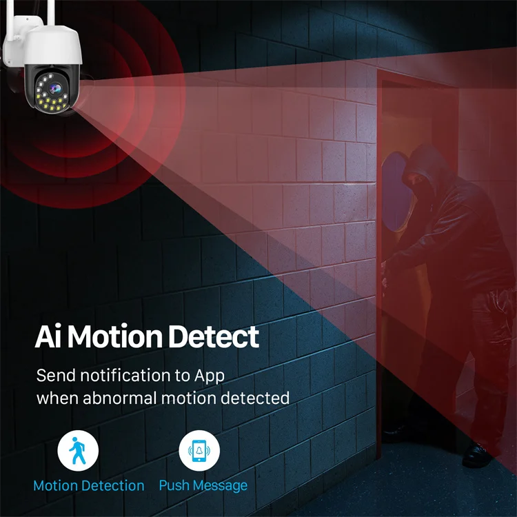 4X Optical Zoom Waterproof IP66 1080P Full HD Video Recording CCTV Security WiFi Dome Cam Video Surveillance Network IP Camera