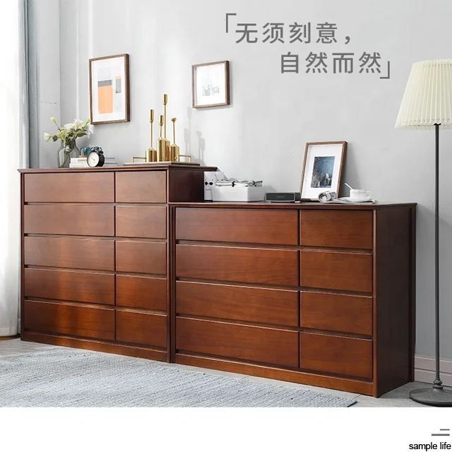 chinese modern painted sideboard wooden brown for living room
