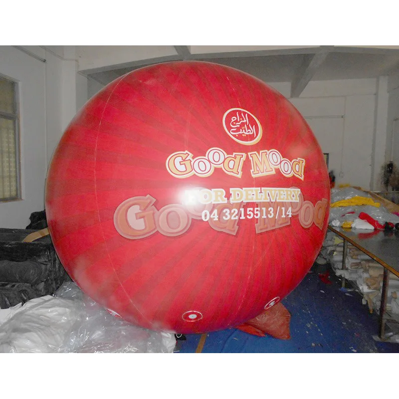 Сферический надувной Гелиевый шар BOYI из белого ПВХ высокого качества по хорошей цене
