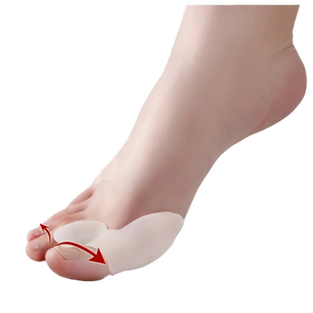 top quality SEBS silicone toe separator insoles corrector bunion toe corrector