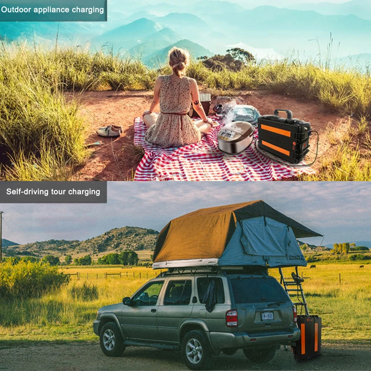 
Customized 110v 220v portable generator power station HIGH capacity 3000w solar generator for camping 