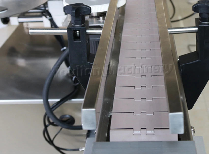 MT-200 Factory Price Automatic Label Printing Machine for Food Beverages Wine Bottles Glass Jars with Pump Core Component