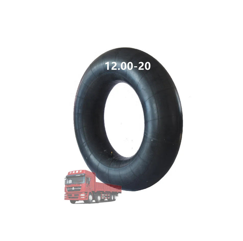 truck tire 1200-20 inner tube butyl rubber with valve TR78A heavy duty truck tube