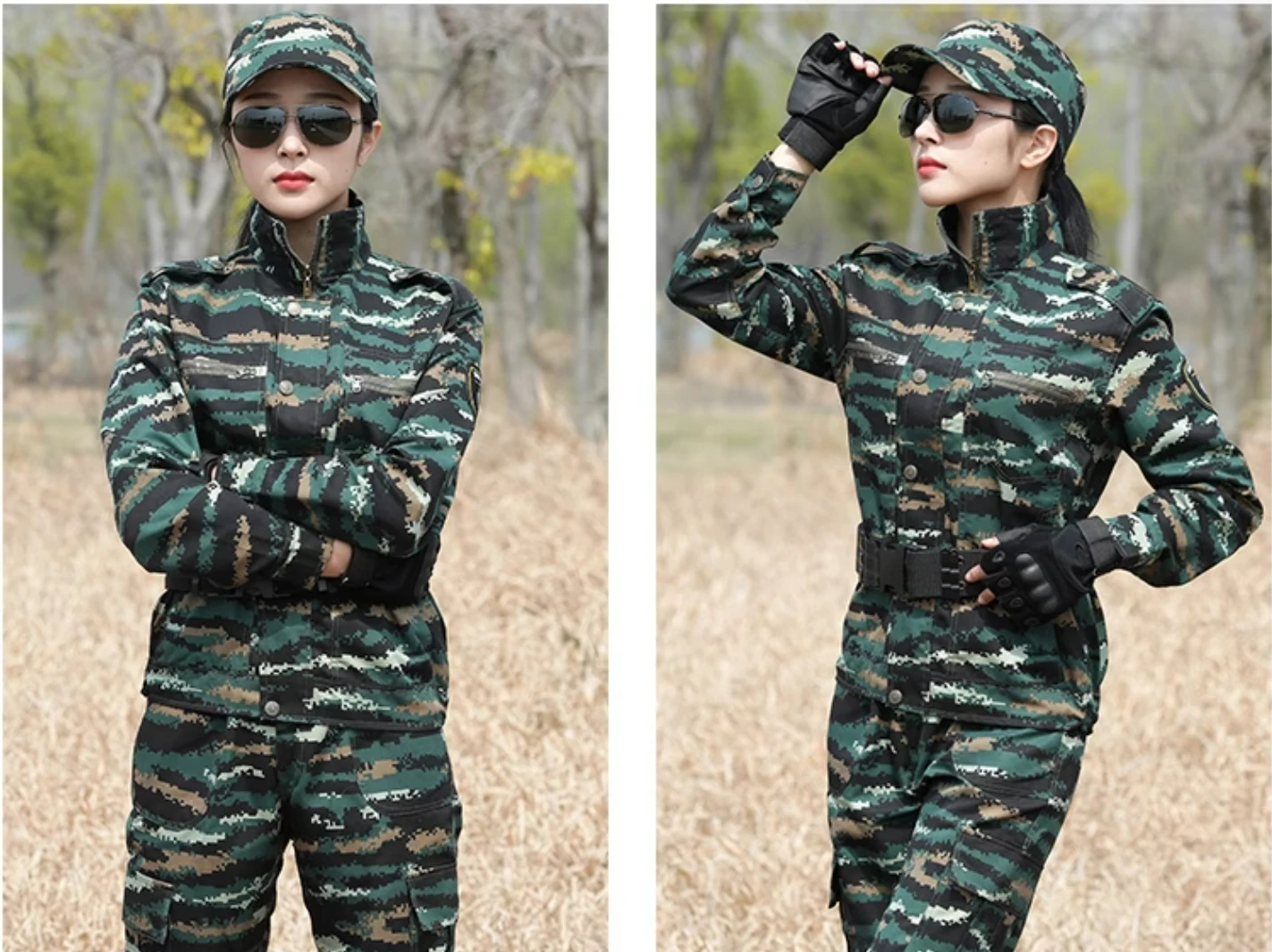 Autumn and winter fishing suits outdoor camouflage sniper camouflage hunting suits quick-drying camouflage hunting hoodie