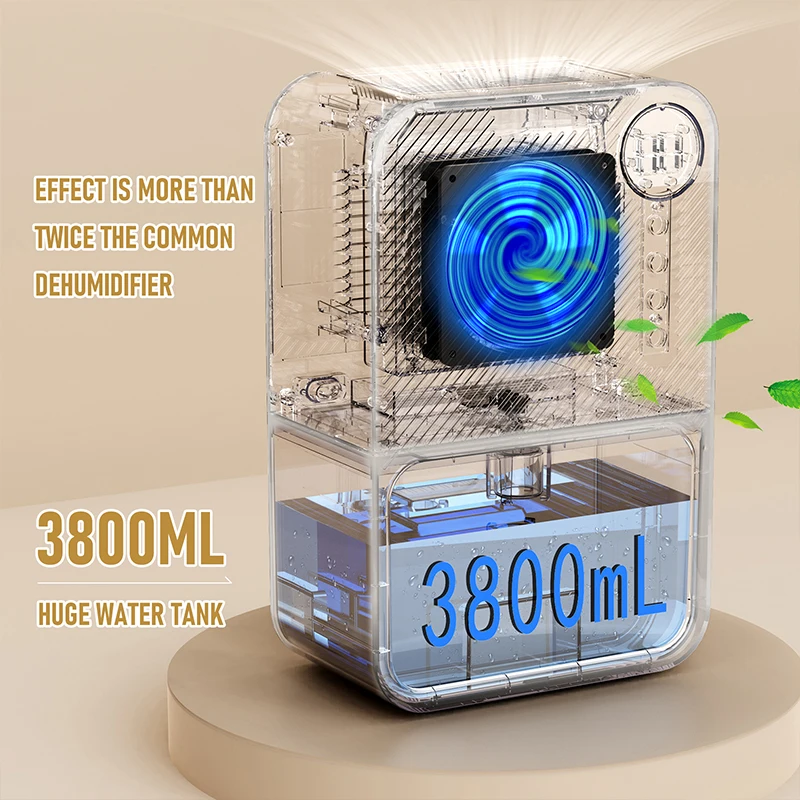 dehumidifier for home 129oz 3800ML home mini Dehumidifier Moisture Absorb Electric Air Purifier Home Drying Machine for bedroom