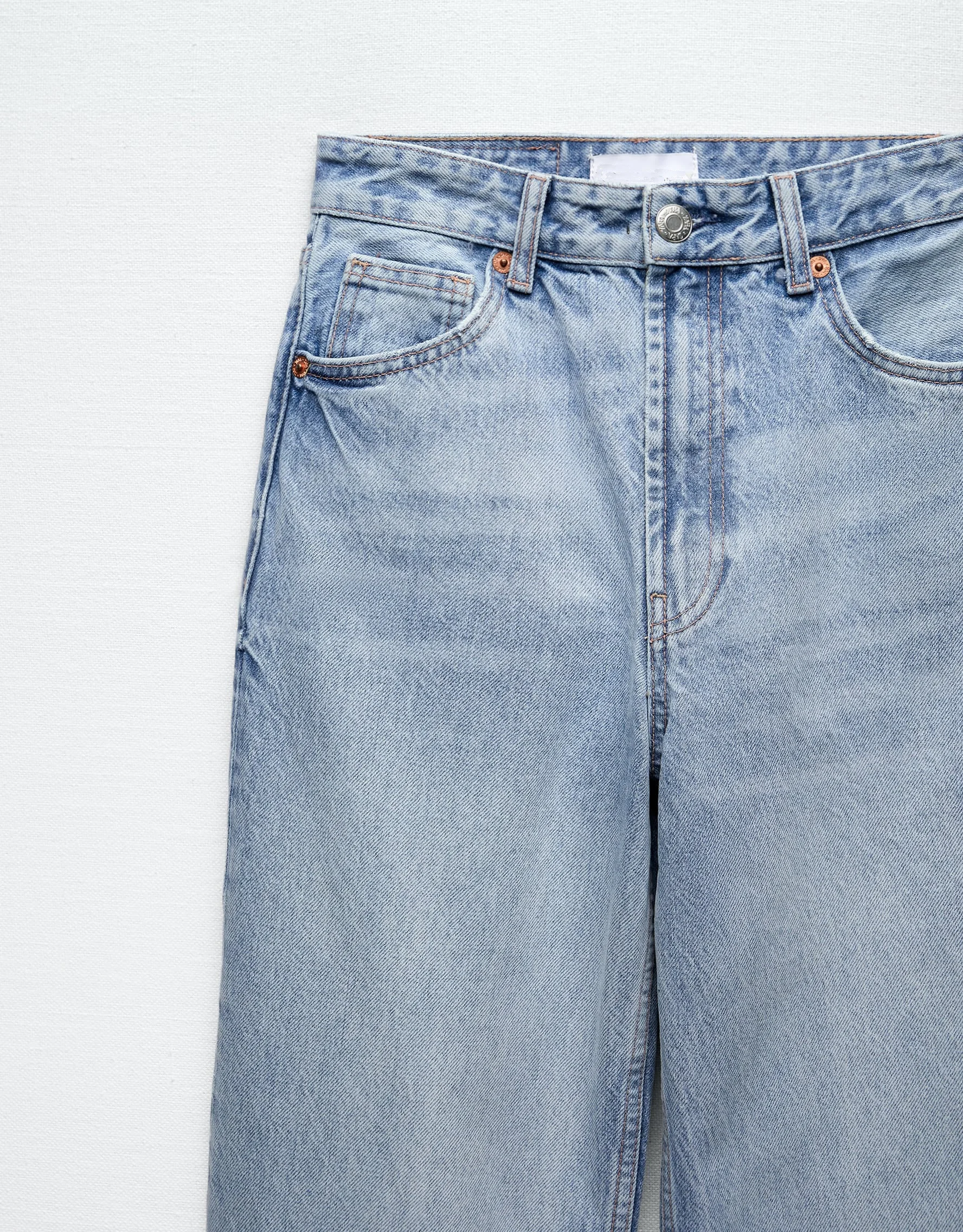 China customized premium high waist women denim ladies straight boyfriend jeans