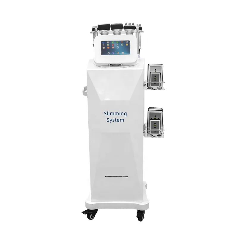 Factory Price 6 in 1 5D RF 80k Cavitation Slimming Machine Liposuction Body Slimming Shaping Machine Vacuum Cavitation System